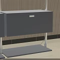 Office Storage Cabinet Rack Modular Combination Furniture Series Model Featuring Multiple Shelves And Drawers