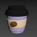 Cartoon Coffee Cup Drink Drink 3d model