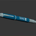 Blue Metallic Accent Pen With Smooth Writing For Everyday Use Essentials