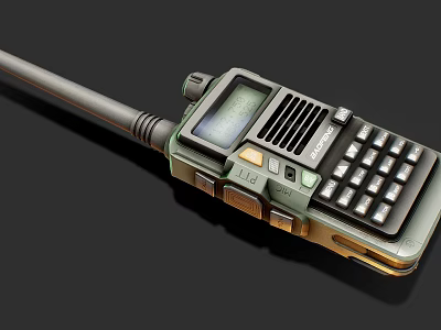 Modern Doorbell Intercom Device With Digital Screen And Keypad For Home Use 3d model Modern Doorbell Intercom Device With Digital Screen And Keypad For Home Use 3d model