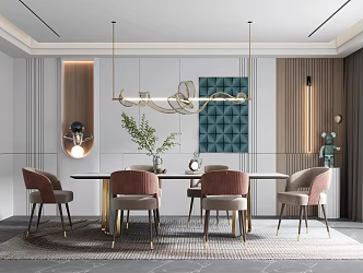 Modern Restaurant 3d model