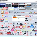 Vibrant Diverse Brand Logos Collection Showcasing Various Famous Global Brands