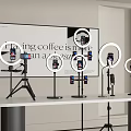 Modern live broadcast machine live broadcast stand mobile phone rack 3d model