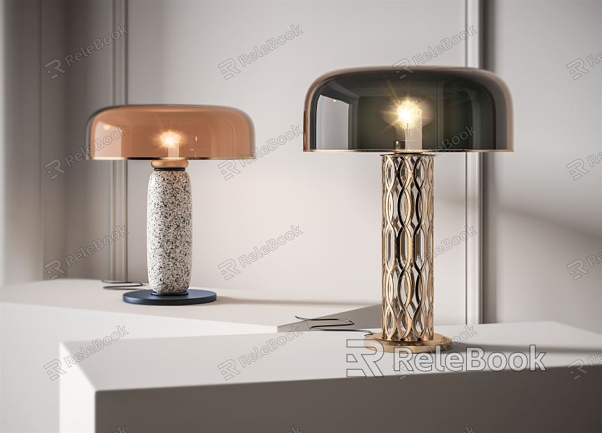 Light Luxury Table Lamp Table Lamp Combination model