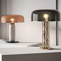 Light Luxury Table Lamp Table Lamp Combination 3d model
