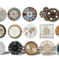 Modern Clock 3d model