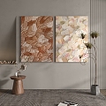 Quiet Wind Decorative Painting 3d model