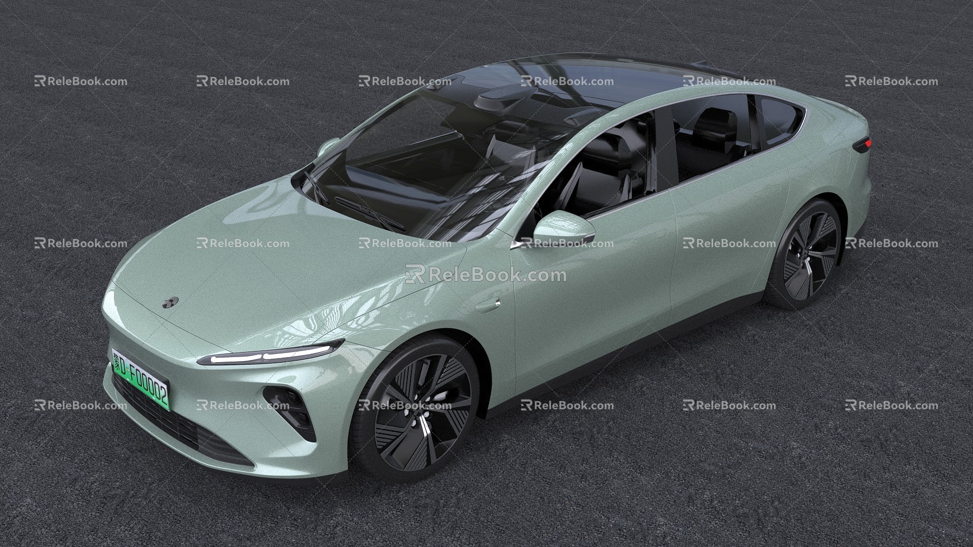 Weilai ET7 new energy car coupe NIO electric car 3d model