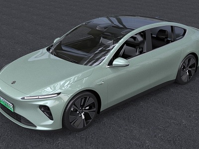 Weilai ET7 new energy car coupe NIO electric car 3d model