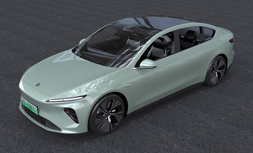 Weilai ET7 new energy car coupe NIO electric car 3d model