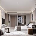 Modern Rooms Hotel 3d model