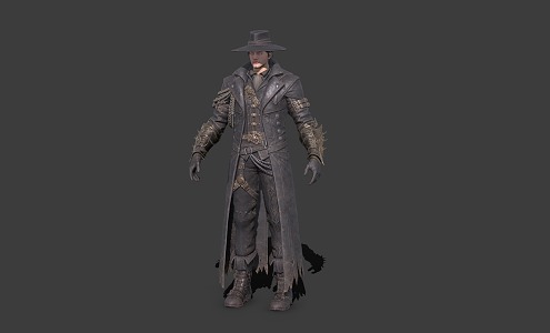 Exorcist Hunter Mercenaries 3d model