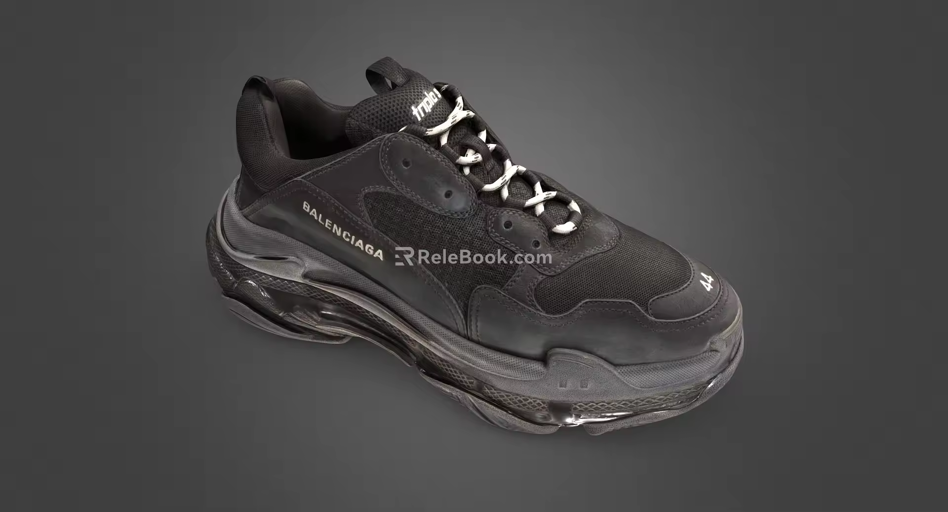 Modern sneaker High Precision sneaker 3d model