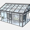 Modern Glass Sunroom Design Featuring Transparent Roof Aluminum Frame And Large Windows