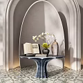 CCD End Table Ornaments Combination 3d model