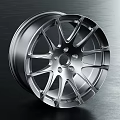 Stylish Automotive Alloy Wheel Tire With Modern Spoke Design And Glossy Finish