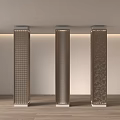 modern column modern column openwork column 3d model