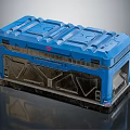 Modern Box Science Fiction Box Science Fiction Box 3d model