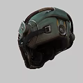 Sci-fi Helmet Pilot Helmet Insect Shape Hat Protective Helmet 3d model