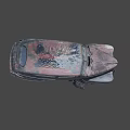 Vintage Rusty Classic Car With Weathered Exterior And Old Design Details