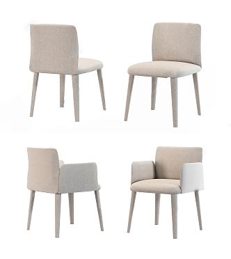 Modern single chair 3d model