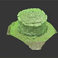 Ancient Circular Stone Structure With Dry Stone Walls Domed Roof And Grass Base