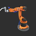 High Precision Orange Industrial Robot Arm Equipment For Automated Manufacturing Processes
