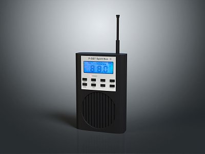 modern walkie-talkie military walkie-talkie military radio military wireless telephone 3d model