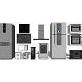 Modern Appliances Home Appliances Combination 3d model