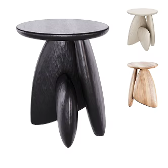 Moonler pebble chairs 3d model