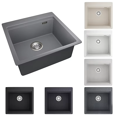 Various Colors and Modern Styles of Kitchen Sink for Home Kitchen Use 3d model