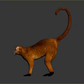 Monkey Cartoon Monkey Anime Monkey Stylized Monkey Fantasy Style Monkey Toy 3d model