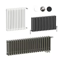 Stylish Modern Radiators In White Black And Gray Colors For Home Heating
