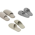 Modern slippers 3d model