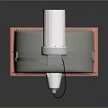 Industrial Mechanical Component With Metal Casing Heat Sink And Cylindrical Structure