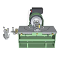 Tool Grinding Machine Small Truck 3d model