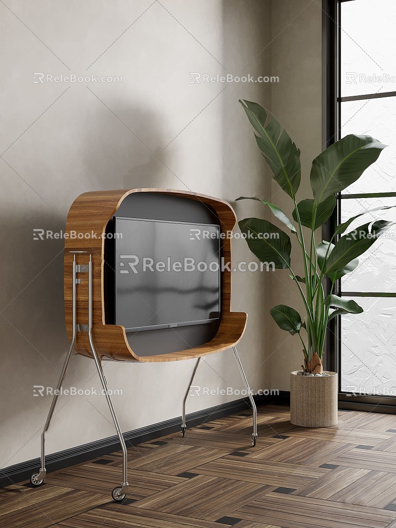 Modern TV Picture Environment TV 3d model