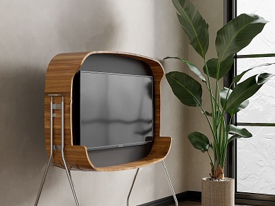 Modern TV Picture Environment TV 3d model