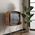 Modern TV Picture Environment TV 3d model