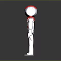 Robot Assistant Small Robot Butler Robot Butler Figure Game Figure 3d model