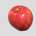 red apple apple cartoon apple 3d model