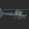 Military Navy Helicopter With Identification Number 616 And Gray Exterior Design