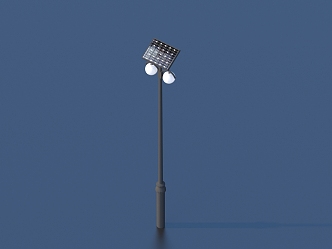 lamp solar lamp street lamp 3d model