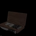 Premium Kitchen Knife Set In Wooden Storage Box With Sharp Blades And Ergonomic Handles