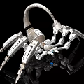 mechanical spider scorpion sci-fi bug 3d model