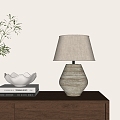 Quiet Wind Retro Table Lamp 3d model