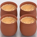 Pottery Pot Pottery Pot Tea Cup Soup Medicine Coffee Chinese Medicine Tea Boils Medicine Pot 3d model