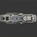 Sci Fi Speed Gun Featuring Metallic Casing Mechanical Details And Blue Digital Speed