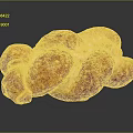 Golden Braided Bread Freshly Baked With Sesame Seeds And Delicious Fluffy Texture