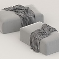 stool sofa stool 3d model